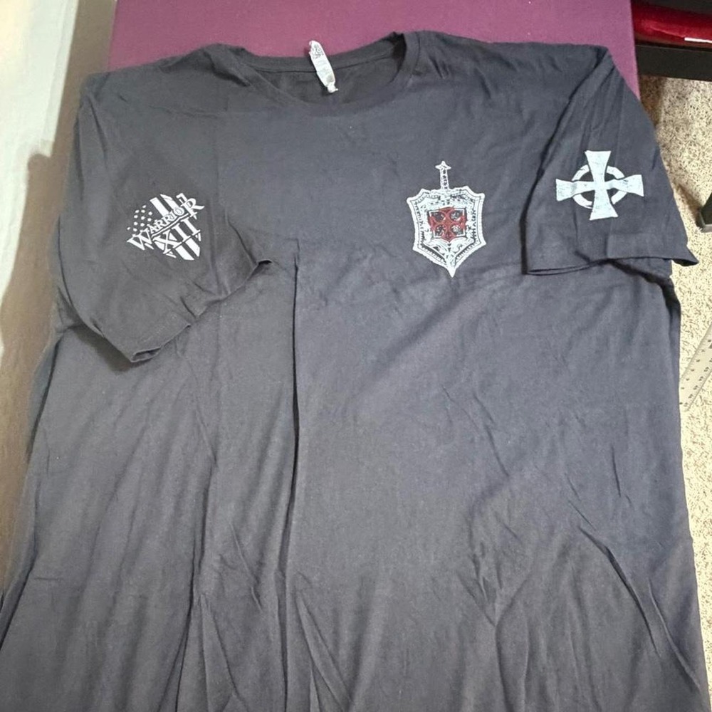 Warrior XII Black Cotton Tshirt For Those I Love Terrible Things Graphic 3XL